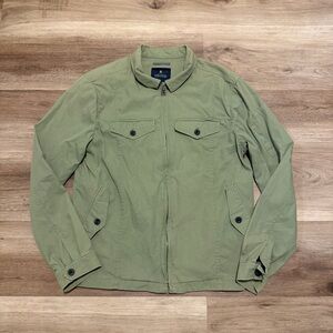 Roark Eisenhower Twill cotton Bomber jacket Military green Mens medium